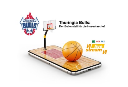 FUNKE überträgt alle Heimspiele der Thuringia Bulls