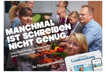 „THÜRINGEN HILFT“ – Spendenaktion von FUNKE Medien Thüringen und Diakonie Mitteldeutschland wird ausgeweitet